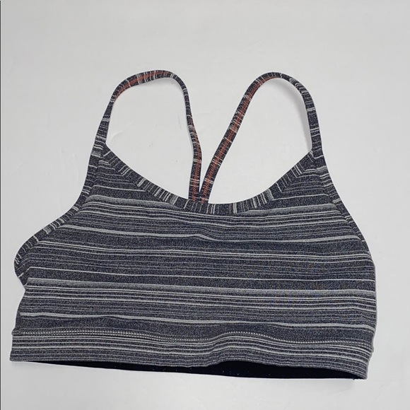 lululemon athletica Tops - lululemon Flow Y Bra (Coal Strata colorway) 4